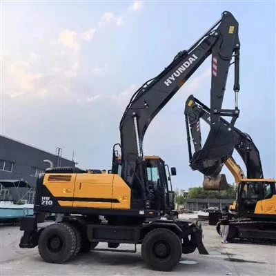 Excavadora hidràulica de rodes